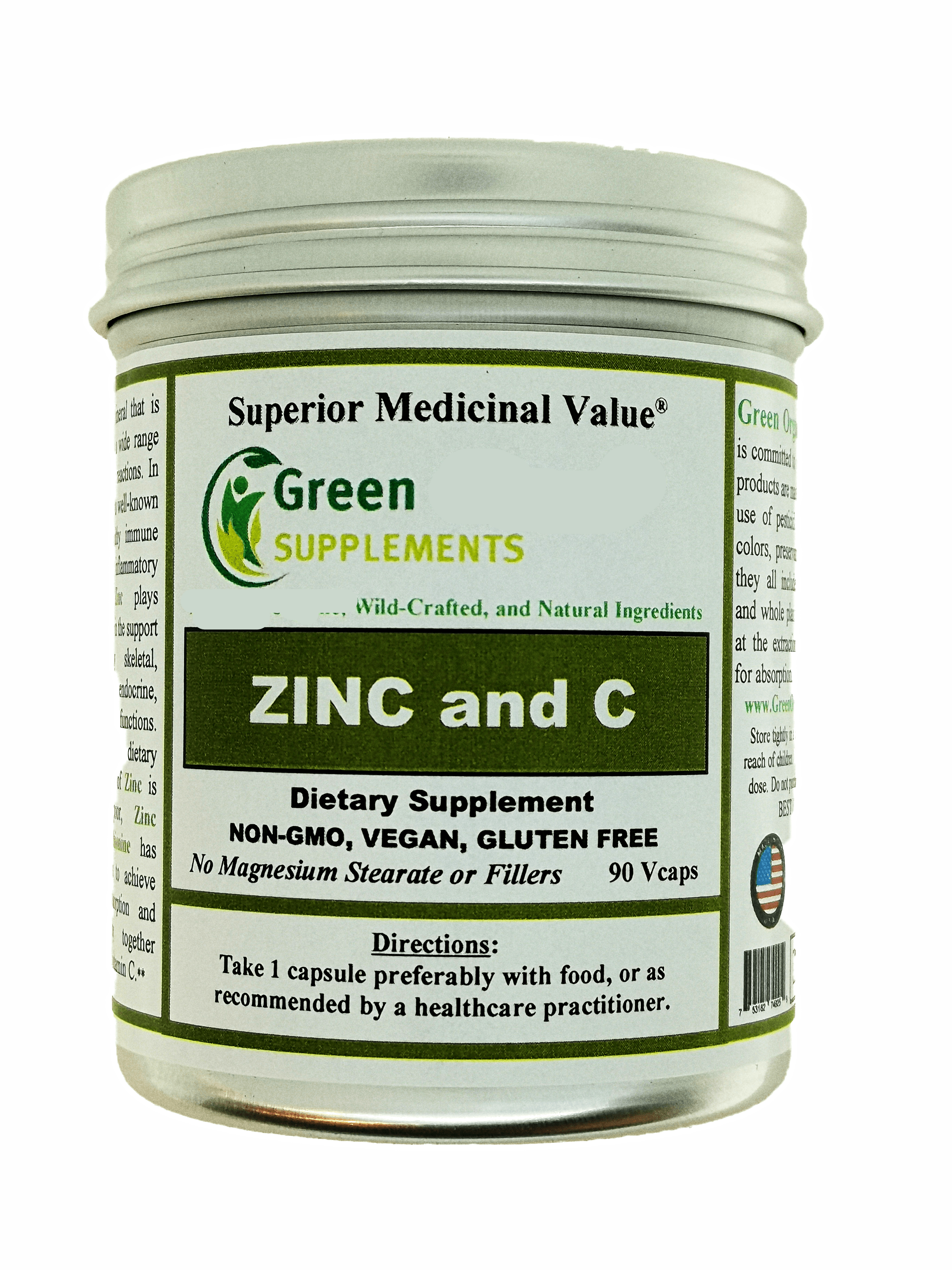 Zinc and C